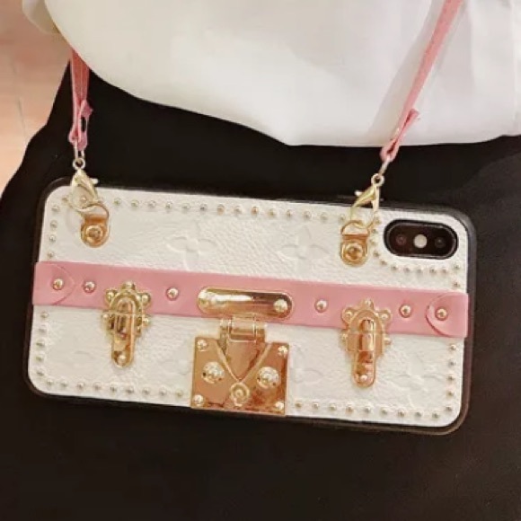 iPhone Crossbody Purse Case + Kickstand - Pink - Picture 2 of 8